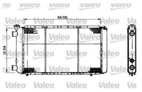 VALEO 730021 - RAD. VW TIGUAN (5N_) 1.4 TSI / 2.0 TDI (15-18)