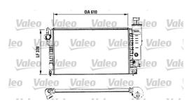 VALEO 730576 - RAD. PEUGEOT 405 GLD / GRD 91