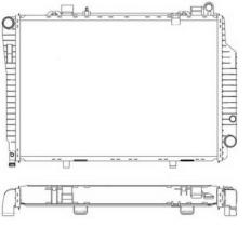 COOL3R ME350 - RADIADOR MERCEDES W126  260-300