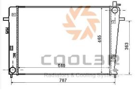 COOL3R 1040470811 - RAD. HYUNDAI GETZ, 02-11