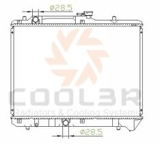 COOL3R 107412085 - RAD. SUZUKI JIMNY (FJ) 1.3  (98-18)