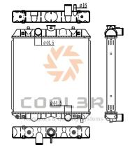 COOL3R 1483068 - RAD. KUBOTA 35 HP