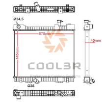 COOL3R 102786081 - RAD. NISSAN NAVARA ( 05-16 ) 2.5 DCI. AUT