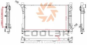 COOL3R 105003082 - RAD. MERCEDES C-CLASS (W202), 93-01