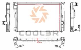 COOL3R 1444084 - RAD. BMW 1 (E81) 116i (06-12)