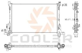 COOL3R 1060N2081 - RAD. RENAULT MASTER 2.3 DCI (10-)