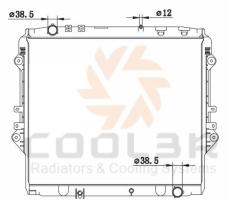 COOL3R 1081P3081 - RAD. TOYOTA AURIS (E18) 1.2 Turbo (13-19).