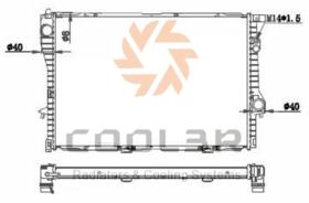 COOL3R 102016087 - RAD. BMW 3 (E46) 98-06 / BMW Z4 (E85/E86) 03-09