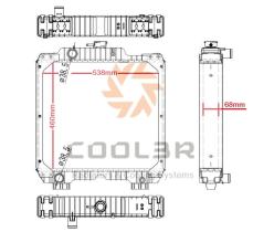 COOL3R 1483090 - RAD. KUBOTA