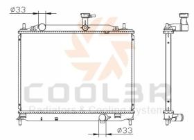 COOL3R 104009082 - RAD. HYUNDAI ACCENT (MC) 1.4 / 1.6 GLS