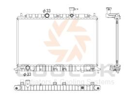 COOL3R 104117081 - RAD. KIA RIO (DC) 1.3 / 1.5 (00-05).