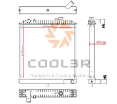 COOL3R 1423176 - RAD. KIA CARENS