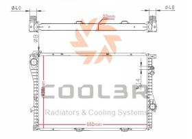 COOL3R 1444029 - RAD. RENAULT MEGANE IV 1.5 DCI (16-)