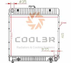 COOL3R 1440029 - RAD. JEEP GRAND CHEROKEE (99-) 2.7 CRDI