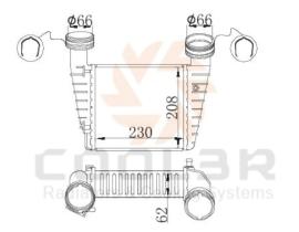 COOL3R 109548J85 - INTERC. GRUPO VAG. ( A3, LEON, CADDY )