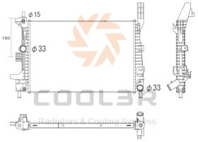 COOL3R 1032C1083 - RAD. FORD FOCUS 1.5TDCI / 1.6 TDCI (11-)