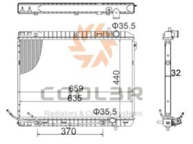 COOL3R 104142084 - RAD. KIA CARNIVAL (VQ) 2.9 CRDI (06-11)