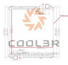 COOL3R 1483060 - RAD. NEW HOLLAND / FORD TRACTOR AUT.