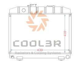 COOL3R 15218316 - RAD. MERCEDES 309 / 407 / 410 / 508 (00-) METALICO