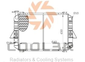 COOL3R 17021222 - RAD. FORKLIFT MITSUBISHI / CATERPILLAR