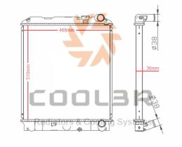 COOL3R 1413087 - RAD. ISUZU D-Max 2.5 DiTD Aut. 04/12-