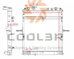 COOL3R 1413049 - RAD. ISUZU ELF (NPR)