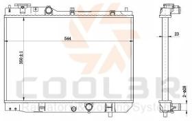 COOL3R 104555083 - RAD. MAZDA MX-5 (NB) 1.6 / 1.8 98-05.