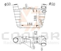 COOL3R 106913J82 - INTERC. SEAT IBIZA CUPRA 1.9 TDI / 1.8T (02/08)