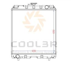 COOL3R 15554002 - RAD. TOYOTA FORKLIFT (Metalico)