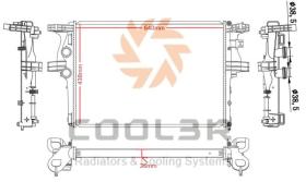 COOL3R 1030N1081 - RAD. FIAT 500L (330) (12-)