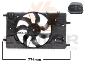 COOL3R 10551123W5 - ELECTRO-VENT. OPEL ASTRA J 1.7 CDTI 09-.