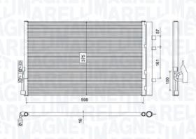 MAGNETI MARELLI BC788 - COND. FORD FOCUS III / GRAND C-MAX (10-20)