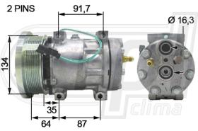 RPL APCOCT0002 - COMP. CLAAS / CATERPILLAR  12V.