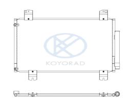 KOYO CD080686M - COND. HONDA CR-V 2.0 / 2.4 (12-18 ).