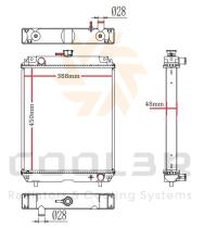 COOL3R 1483163 - RAD. TRACTOR / GENERADOR DCA25ESI