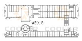 COOL3R 08GEN0417 - TANKET INFERIOR NISSAN CABSTAR / R.V.I. MAXITY ( 600 * 57 ).