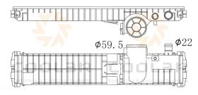 COOL3R 08GEN0418 - TANKET JOHN DEERE Series 6000