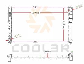 COOL3R 1423066 - RAD. KIA SORENTO 2.5D