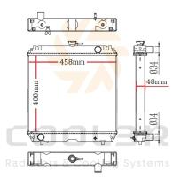 COOL3R 1483171 - RAD. TRACTOR / GENERADOR ISKEI TG33