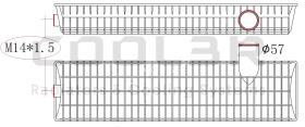 COOL3R 08TRU0298 - TANKET SCANIA DER. G, L, P, S - SERIE (1031 x 59,8) + JUNTA