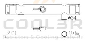 COOL3R 08TRU03532 - TANKET SUP. KUBOTA / YANMAR / KOBELCO ( 465 x 69 ).