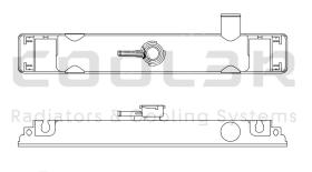 COOL3R 08TRU03533 - TANKET SUP. KUBOTA / YANMAR / KOBELCO ( 465 x 69 ).