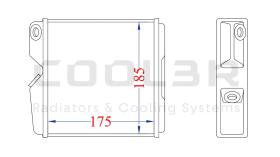 COOL3R 15130203 - CALEF. TOYOTA HILUX 2.5 D-4D (05-)